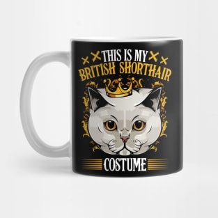 This Is My British Shorthair Costume - Funny Cat Lover Mug